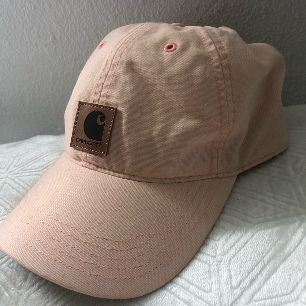 Light pink women’s Carhartt ball cap hat